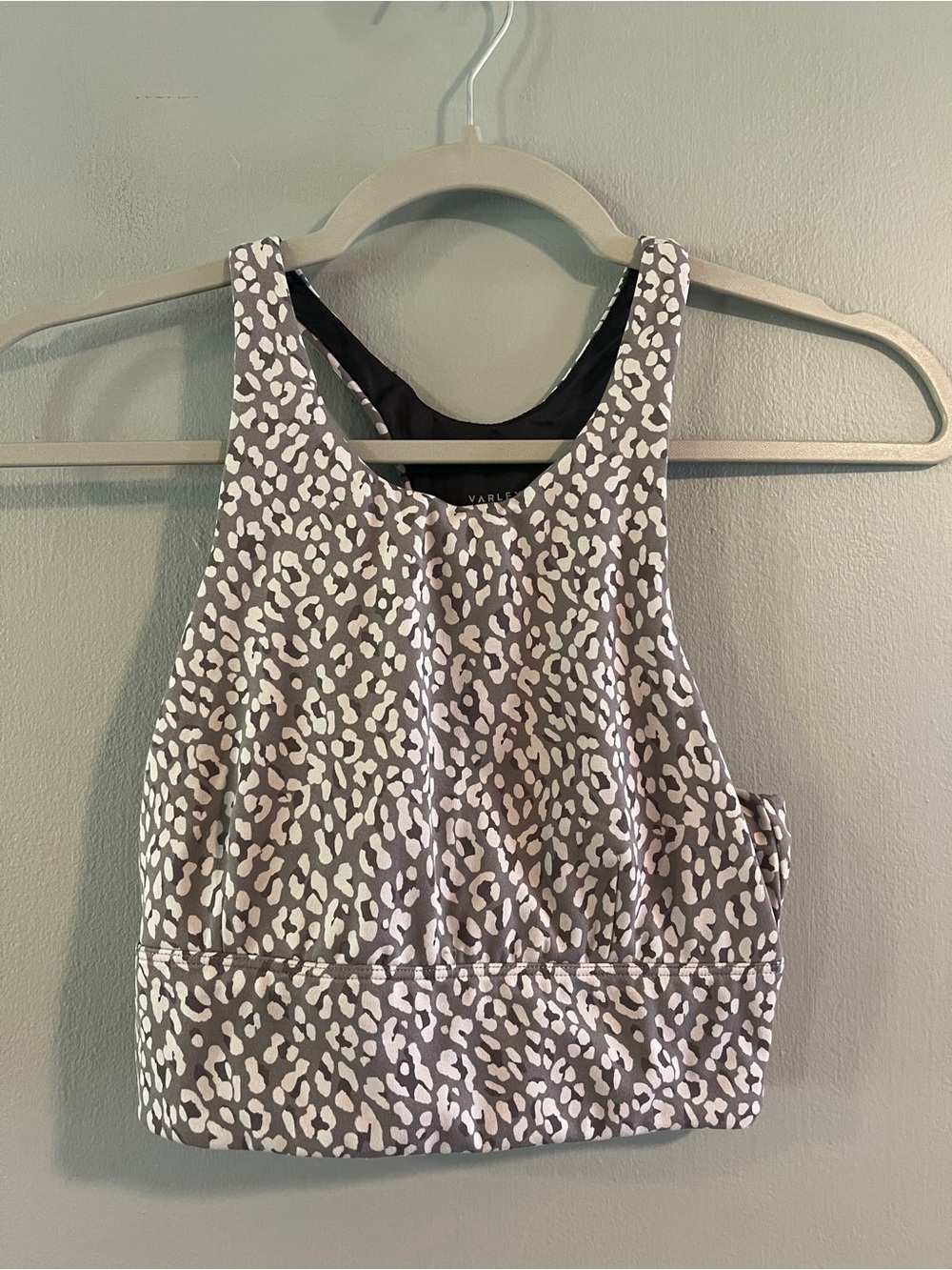 Varley Graphite Cheetah Harris Sports Bra Size S - Picture 2 of 9